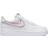 Nike Air Force 1 Low Just Do It White Noble Green Metallic Silver University Red