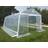 Dancover Polytunnel 21.6m² Rustfrit stål Polycarbonat