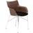 Kartell Q/Wood Armchair 84cm