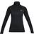 Under Armour Women's Tech 1/2 Zip - Black/Metallic Silver