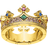 Thomas Sabo Crown Ring - Gold/Multicolour