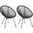 vidaXL 312164 2-pack Garden Dining Chair
