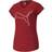 Puma Favourite Heather Cat Training T-shirt Women - Intense Red Heather