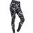 Endurance Summer Print Waist Tights Women - Black