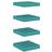 vidaXL - Wall Shelf 23.5cm 4pcs