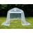 Dancover Polytunnel 14.4m² Rustfrit stål Polycarbonat