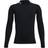 Under Armour HeatGear Mock Long Sleeve Kids - Black/White