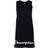 Champion Script Logo Ribbed Trim Tank Midi Dress - Black