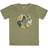 Fjällräven Kid's Forest Findings T-shirts - Light Olive