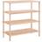 vidaXL - Shoe Rack 74x67.5cm