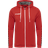 Hummel Authentic Poly Zip Hoodie Kids - True Red