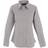 Uneek Ladies Pinpoint Oxford Full Sleeve Shirt - Silver Grey