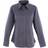 Uneek Ladies Pinpoint Oxford Full Sleeve Shirt - Charcoal