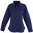 Uneek Ladies Pinpoint Oxford Full Sleeve Shirt - Navy