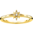 Thomas Sabo Charm Club Star Ring - Gold/Transparent