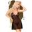 Penthouse Bedtime Story Mini Dress with Thong