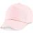 Beechfield Unisex Plain Original 5 Panel Baseball Cap - Pastel Pink