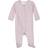 Serendipity Newborn Rib Suit - Lilac /Offwhite (P877)