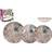 BigBuy Home Creta Tallriksset 12st