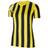 Nike Division IV Striped Short Sleeve Jersey Women - Yellow/Black/White