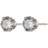 Edblad Crown Studs - Silver/Transparent