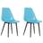 vidaXL - Kitchen Chair 84cm 2pcs