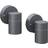 vidaXL Downwards Wall light ∅ 9cm 2pcs