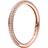 Pandora Me Pavé Ring - Rose Gold/Transparent