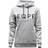 EQPE Slack Hoodie W - Grey Melange