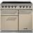 Falcon 1000 Deluxe Induction Chrome, Beige