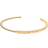 Pandora Signature I-D Bangle - Gold