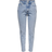 Only Emily High Waisted Straight Fit Jeans - Blue/Blue Light Denim