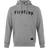 Firetrap Graphic OTH Hoodie - Grey Marl