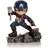 Iron Studios Figur IRON STUDIOS Mini Co. Deluxe Marvel's Captain America PVC 15 cm