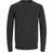 Jack & Jones Plain Knitted Pullover - Grey/Dark Grey Melange