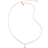 Monica Vinader Nura Tiny Keshi Necklace - Rose Gold/Pearl