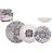 BigBuy Home Luana Tallriksset 18st