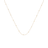 Monica Vinader Gold Fine Beaded Chain Necklace Adjustable 53-61cm/21-24'