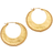 Monica Vinader Deia Beaded Large Hoops - Gold