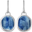 Monica Vinader Siren Wire Earrings - Silver/Kyanite