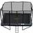 MCU-Sport Pro-Line Square Trampoline 366x244cm + Safety Net + Ladder