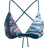 Adidas Women SH3.RO Wavebeat Triangle Bikini Top - Navy Blue/White