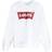 Levi's Graphic Standard Crewneck Donna - White