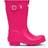 Hunter Original Kids Rubber Wellington Boots - Bright Pink