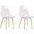 vidaXL 338062 Kitchen Chair 84cm 2pcs