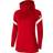 NIKE Strike 21 Hooded Jacket Women - University Red/White/White