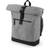 BagBase Roll-Top Backpack - Grey Marl/Black