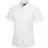 Uneek Ladies Pinpoint Oxford Half Sleeve Shirt - White