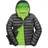 Result Snow Bird Hooded Jacket - Black/Lime