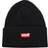 Levi's Batwing Slouchy Embroidered Beanie - Black